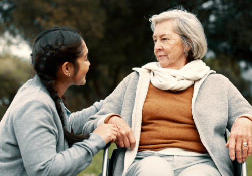 mantelzorg betekenis praatje maken