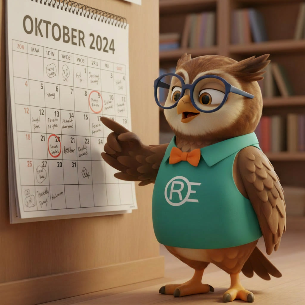 welzijn vastleggen kalender